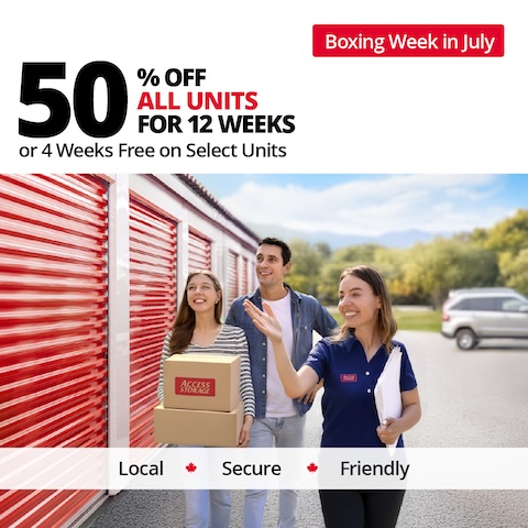 Access Storage - Cambridge - Bishop Promotion