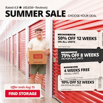 Access Storage - Overland Promotion