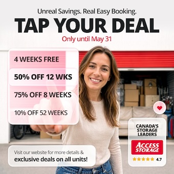 Access Storage - Overland Promotion